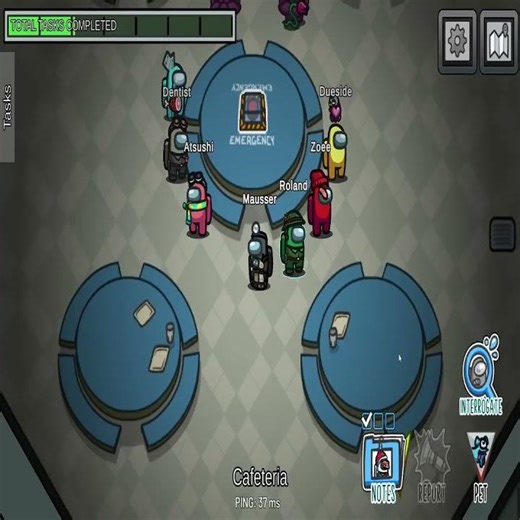 Among Us - 15 Players Game - 200 IQ BLACK Detective Clutches Every Round #amongus #shorts #viral