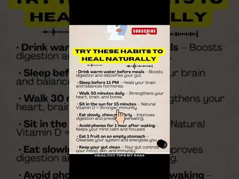 ☀️ Feel amazing after 50, with these daily habits!