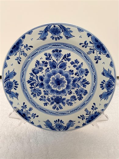 Royal Delft the Original Blue Plate - Etsy