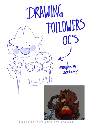 Drawing my followers BEAUTIFUL OCS ❤❤ part 1? from insta Ty to everyone that made a submission, sorry I couldn't draw them all but I plan to make it somewhat of a monthly thing 🙏 - #digitalart #ocart #illustration #characterart #kukiokamaki