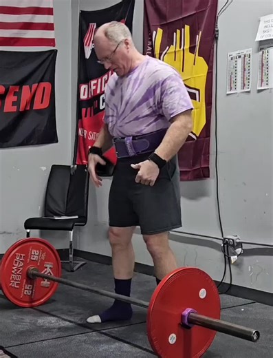 learning powerlifting isnt that different than other skills/sports step 1. Learn proper technique 2. practice until you cant get it wrong 3. follow a structured plan that continuously improves your performance. luckily I sought the knowledge of coach Max Blackledge to help me with all 3. #oldmanstrength #over60fitness #deadlift