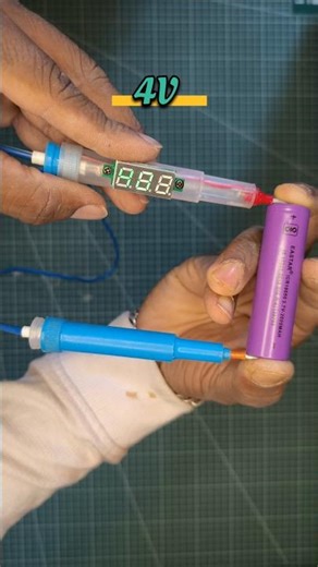 DC Volt Meter Testing 😱 Only 50Rs | 0–100V⚡ #electronics #shorts