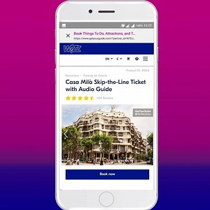 All you need for a trip is in the WIZZ mobile app!😍🎯📲 Now you can book tickets for major attractions worldwide with GetYourGuide and skip the queue! Check it out!⤵️ | Wizz Air