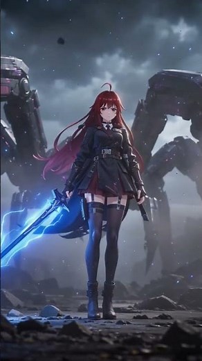 Nightcore - Stronger [Short AI video]🔥