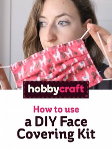 45K views · 338 reactions | With this handy tutorial, discover how easy it is to make your own face covering at home using a kit. The video gives you a step-by-step guide to sewing the face covering kits available at Hobbycraft. Shop face covering kits: https://bit.ly/3jaasTn #FaceCovering #Kits #Hobbycraft | Hobbycraft | Facebook