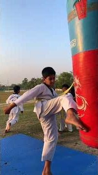🥋 तू ताइक्वांडो फाइटर है | tu Taekwondo Fighter hai🔥 Motivation song #training #song #kids #shorts