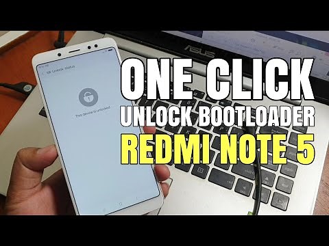 Tutorial Cara UBL Redmi Note 5 Pro Tanpa Menunggu Lama "One Click" Langsung Bisa Flash Rom Global