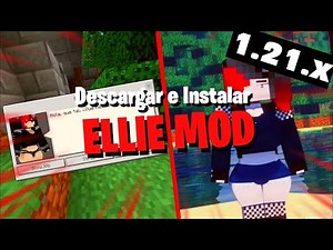 DOWNLOAD AND INSTALL ELLIE MOD for Minecraft PE 1.21.x (ADDON REVIEW) - Minecraft Bedrock 2026