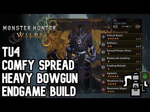 Monster Hunter Wilds | Comfy Spread Heavy Bowgun Build, No Peak Performance | モンスターハンターワイルズ