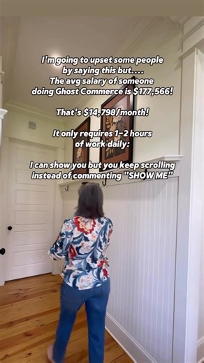 🚨 Most people have NEVER heard of Ghost Commerce 🚨 I’m Christi 👋 … 59 years old, 38 years in healthcare, married 37 years, and a mom of 3 grown kids. I didn’t start this side hustle to “go viral” I started because I was worried about retirement, craving freedom, and wanting more time with my family. 👉 What is Ghost Commerce? (a beginner-friendly way to make money online): ✔️ You promote everyday products people already buy (affiliate marketing) ✔️ You never deal with inventory, shipping, or 
