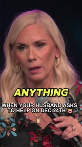 When Your Husband Asks to Help on Dec 24th 😂