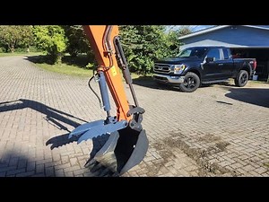 CFG 40UF aka SWE 35UF mini excavator THUMB INSTALL