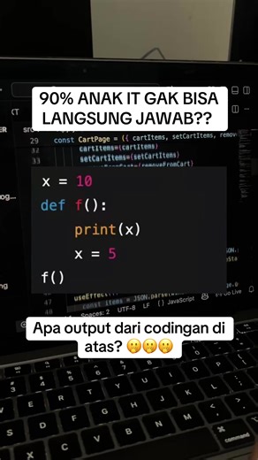 Tantangan Coding: Apa Output dari Koding di Atas?