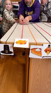 1.5M views · 19K reactions | Mystery String Pull for Thanksgiving 旅 Dad and family pull strings across the counter to reveal fun prizes. One is worth a lot of Cash. (for entertainment) | Peter B | Facebook