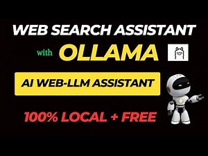 Web-LLM Assistant - How to build a Real-Time AI Web Search with Ollama |FULLY LOCAL + FREE #ai
