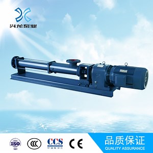 [Hot Item] Factory Price Progressive Cavity Single Screw Pump for Sewage Sludge / Polymer Chemicals Dosing/Oily Water/Molasses/Food and Other Viscous Liquids