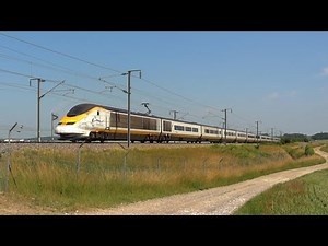 Eurostar & Thalys dans le nord de Paris