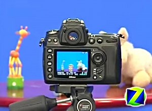 尼康数码相机单反机D700实时功能演示