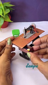 437K views · 353 reactions | Miniature sewing machine tools making with clay❤️❤️ #explore #explorepage #trending #viral #reels #diy #miniature #tailoring #tools #easy #making #toys #doll #art #craft #handmade #foryoupageシ #foryouシ #follower | Crafter Sampa | Facebook