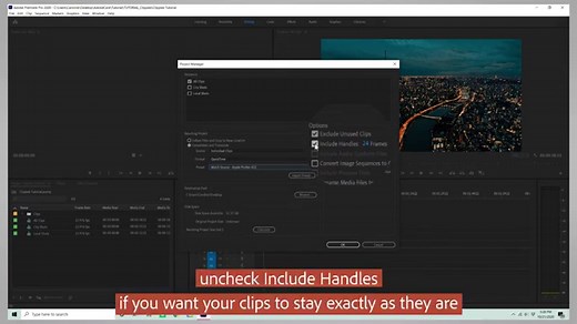 書き出しのワークフローと概要