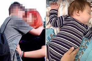 Girl, 14, who claimed she had baby girl with boy,10, reveals child's face