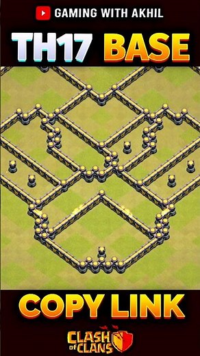 TH17 War Base 2025 | Anti 3 Star Layout for NEW Meta Attackers 🛡️