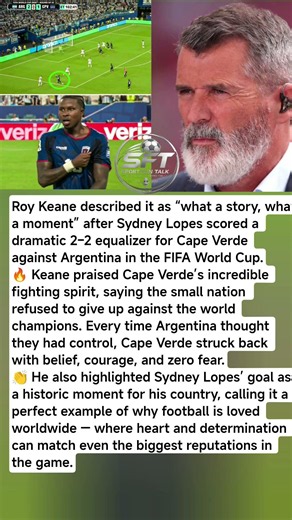 🚨🇨🇻 Cape Verde Stun the World! Sydney Lopes Scores Historic Equalizer goal
