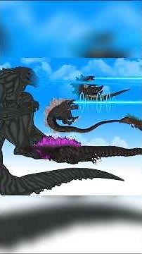 Godzilla Can Fly ?! Where Godzilla used atomic breath to fly #godzilla