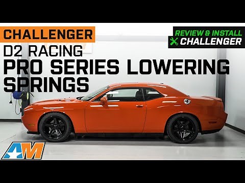 2008-2022 Challenger D2 Racing Pro Series Lowering Springs Review & Install