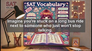 5000 Must Know SAT Vocabulary - What Does Garrulous Mean? Understanding Excessive Talkativeness