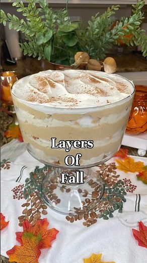 The EASIEST Pumpkin Trifle You’ll Make This Fall! 🎃🍂 | Perfect Thanksgiving Dessert