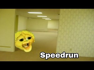 Yellow singing pufferfish the Backrooms speedrun