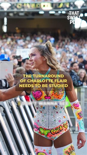 The rise of Charlotte Flair needs to be studied