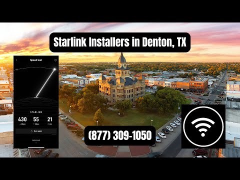 Starlink Installers in Denton TX