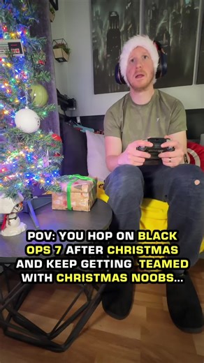 POV: You hop on Black Ops 7 after Christmas and keep getting teamed with Christmas noobs... #gamingmemes #funnygaming #gamerlife #controller #gaming @Turtle Beach PC @TurtleBeachGames @Chris Trout @Sneak Energy LTD