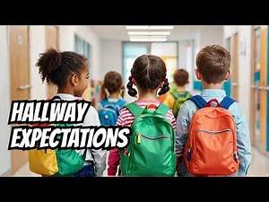 Hallway Expectations - kindergarten