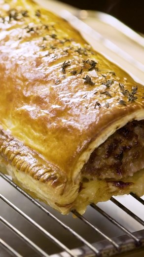 Homemade Sausage Rolls - Classic, comforting and just really tasty. Find the full video method and recipe over on my YouTube channel through the link below : https://www.youtube.com/watch?v=DW0Mle9toSE | Tom Kerridge