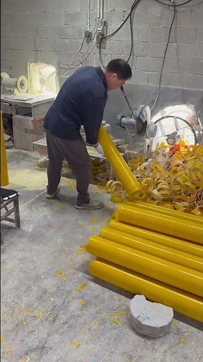 Fireworks mortar tube making