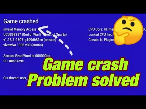 HOW TO SOLVE GAME CRASH IN PPSSPP, invalid memory access/resume;reset problem solved 😇#pes #psp