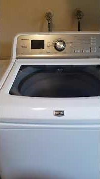 Maytag Bravo XL mvwb725bw0 washing machine diagnostic mode.
