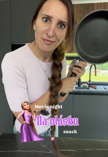 Tematický movie night: Rapunzel snacky a noční obloha
