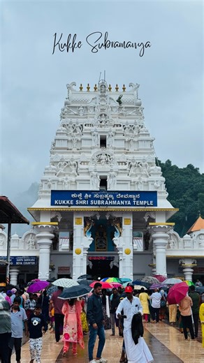 Sushrith S Rao | Travel 🇮🇳 on Instagram: "Happy Nagara Panchami 🔱 📍Shri Kukke Subrahmanya Temple, Karnataka, India #karnataka #temple #nagarapanchami #beautiful #subramanya"