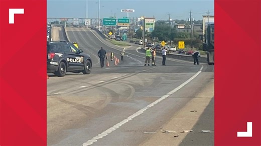 UPDATE: North Freeway reopens heading north near Crosstimbers following major crash, fuel spill
