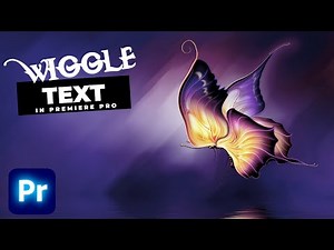 Wiggle Text Animation Effect In Premiere Pro
