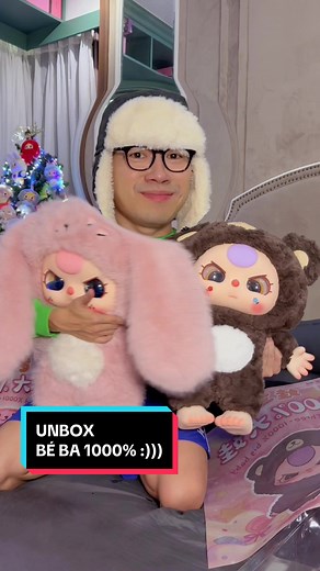 Unboxing Thử Thách Baby Three 1000%
