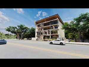 4 Story Commercial Building - UDB Design