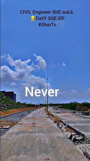 Civil Engineer Site Walk 👷‍♂️ | Real Site Life | #Shorts