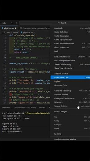 how to code square root code in phython #coding #programming #python
