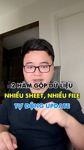 888K views · 6.7K reactions | 2 hàm gộp dữ liệu từ nhiều sheet, nhiều file và tự động update #tinhocmos #tinhocvanphong #exceltips | Hảo Tin Học Văn Phòng | Facebook