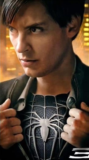 Why Venom Looks different on Tobey Maguire Spiderman 🔥 #marvel #spiderman